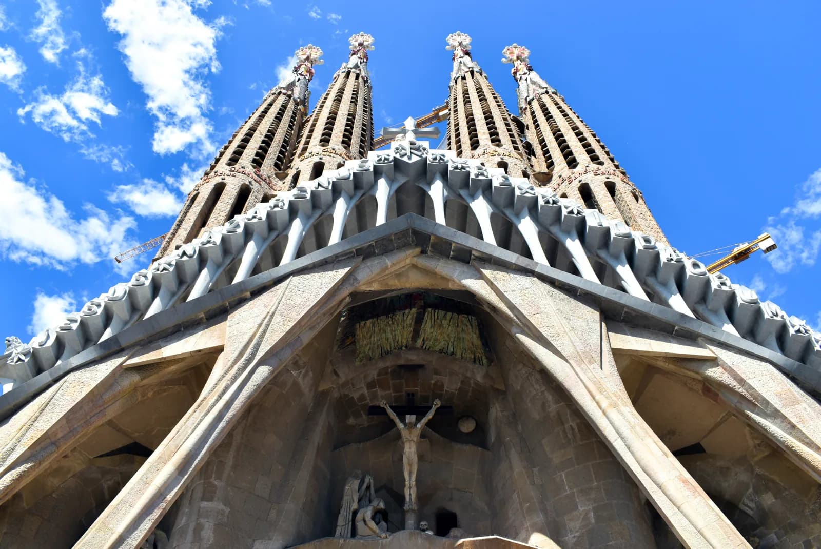 Passion façade of the Sagrada Família